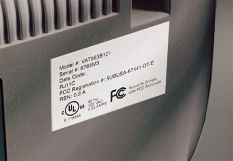 ul solutions equipment labeling